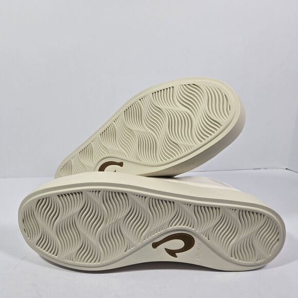 Olukai Tradewind Men\'s Off White Casual Shoes Lightweight Canvas Shoes Mens 9.5 main image 4